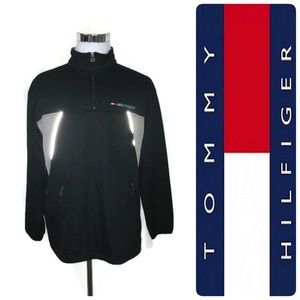 Men’s Tommy Hilfiger Jacket Black Pullover Large